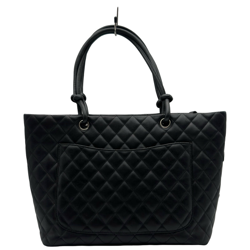 シャネル CHANEL カンボンライン トートラージ A25169 10番台 ブラック