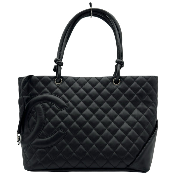 シャネル CHANEL カンボンライン トートラージ A25169 10番台 ブラック