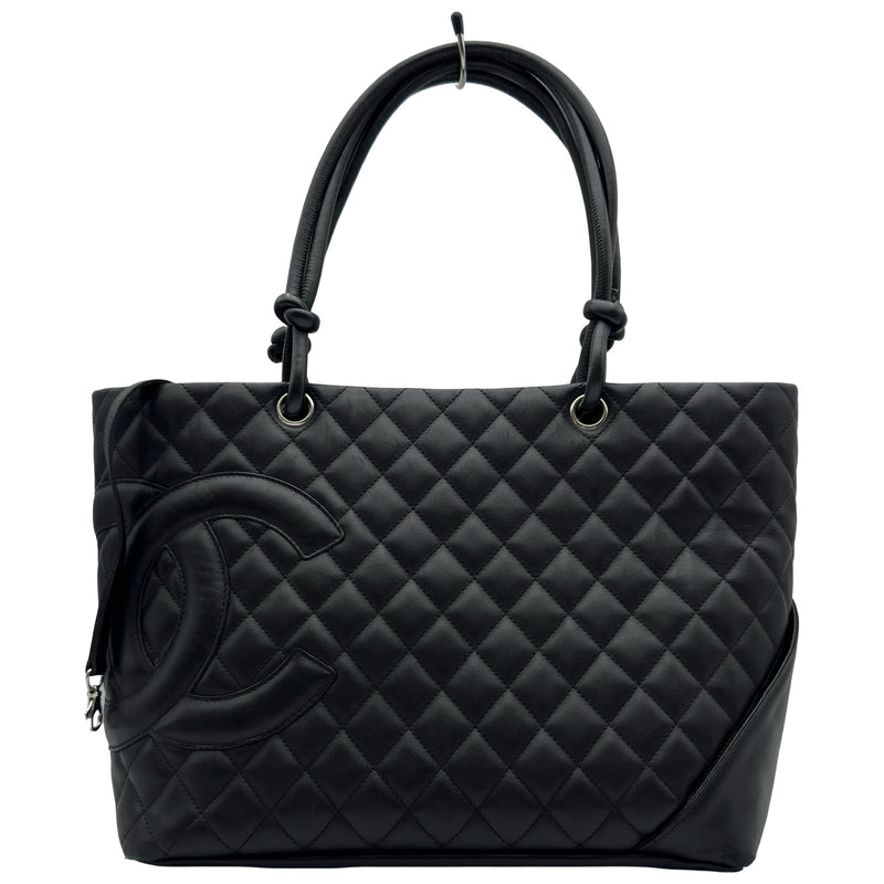 シャネル CHANEL カンボンライン トートラージ A25169 10番台 ブラック