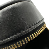 シャネル CHANEL ビコローレ バニティバッグ A01619 4番台 ブラック ゴールド金具 ラムスキン レディース ハンドバッグ