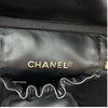 シャネル CHANEL ビコローレ バニティバッグ A01619 4番台 ブラック ゴールド金具 ラムスキン レディース ハンドバッグ