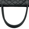 シャネル CHANEL 復刻トート A01804 6番台 ブラック ゴールド金具 キャビア レディース ハンドバッグ