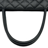 シャネル CHANEL 復刻トート A01804 6番台 ブラック ゴールド金具 キャビア レディース ハンドバッグ