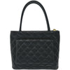 シャネル CHANEL 復刻トート A01804 6番台 ブラック ゴールド金具 キャビア レディース ハンドバッグ