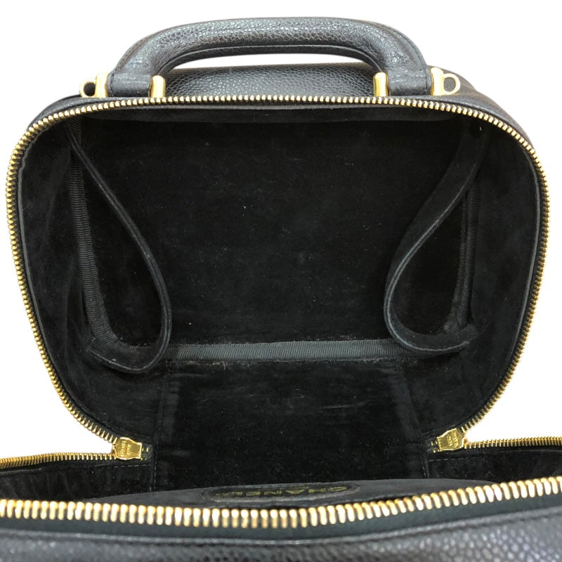 シャネル CHANEL ココマーク2wayバニティバッグ A07061 ブラック