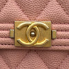 シャネル CHANEL ボーイシャネルスモールフラップウォレット A80734 25番台 ブラック ゴールド金具 キャビアスキン レディース 三つ折り財布