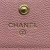 シャネル CHANEL ボーイシャネルスモールフラップウォレット A80734 25番台 ブラック ゴールド金具 キャビアスキン レディース 三つ折り財布
