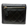 シャネル CHANEL クラシックコンパクトウォレット AP0231 ブラック/GD金具 キャビア ユニセックス 二つ折り財布