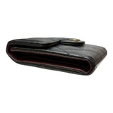 シャネル CHANEL クラシックコンパクトウォレット AP0231 ブラック/GD金具 キャビア ユニセックス 二つ折り財布