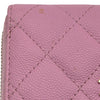 シャネル CHANEL クラシック ジップ コインパース AP0216 ピンク ゴールド金具 キャビア レディース コインケース