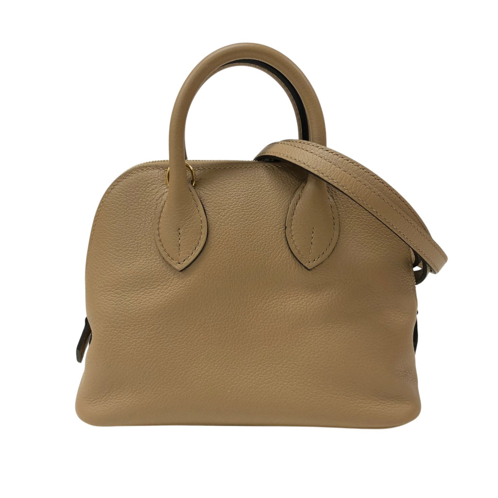 エルメス HERMES ボリード1923ミニ U刻 ビスキュイ ゴールド金具