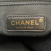 シャネル CHANEL ドーヴィルチェーントートＭＭ A67001 30番台 ネイビー ゴールド金具 ストロー/レザー レディース トートバッグ
