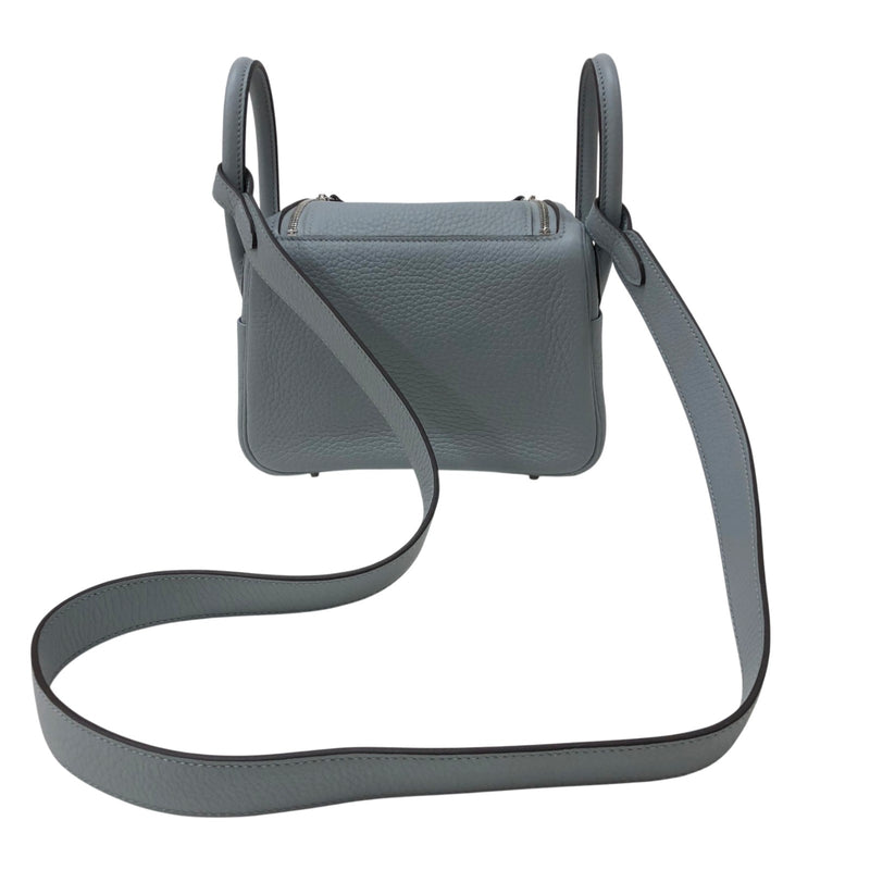 エルメス HERMES リンディミニ K刻 キャバン シルバー金具 トリヨン レディース ショルダーバッグ エルメス HERMES リンディ ミニ K刻 ナタ シルバー金具 トリヨン