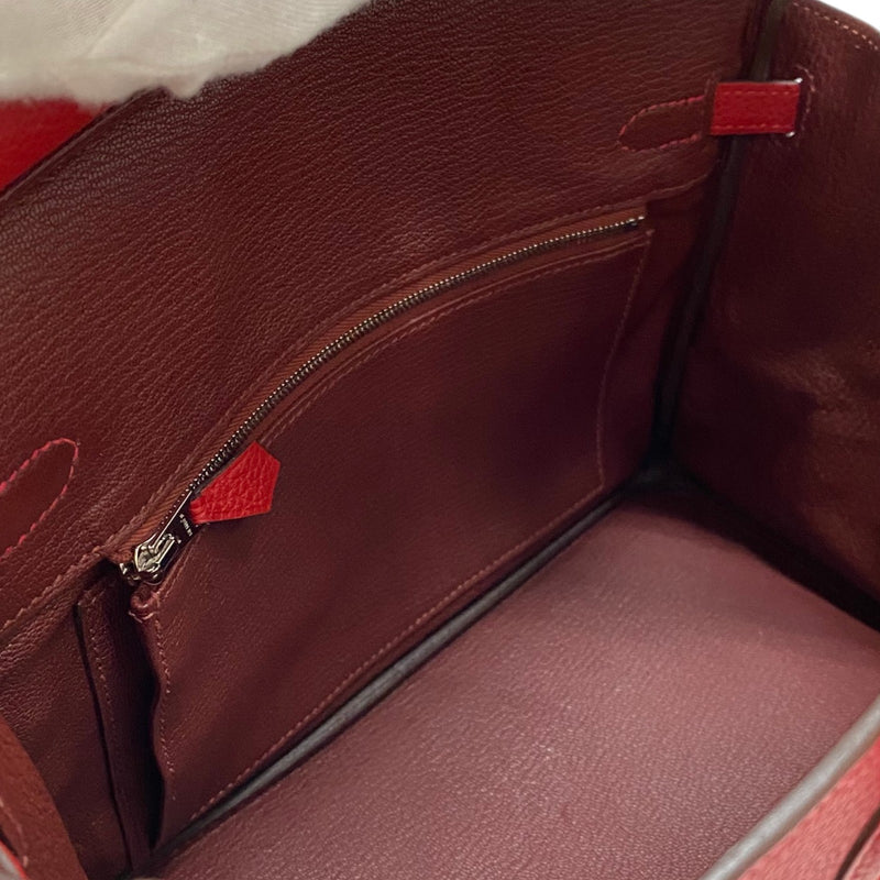 エルメス HERMES バーキン25 ヴェルソ Y刻 ルージュカザック×ルージュ