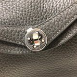 エルメス HERMES リンディミニ Ｗ刻 グリミスティ シルバー金具 トリヨンクレマンス レディース ショルダーバッグ