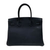 エルメス HERMES バーキン30 W刻 ブラック シルバー金具 トゴ レディース ハンドバッグ