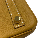 エルメス HERMES バーキン25 W刻 ナチュラルサブレ ゴールド金具 トゴ レディース ハンドバッグ