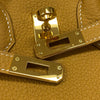 エルメス HERMES バーキン25 W刻 ナチュラルサブレ ゴールド金具 トゴ レディース ハンドバッグ