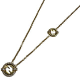 フェンディ FENDI エバーラウンド ネックレス ゴールド メタル/合成宝石 アクセサリー