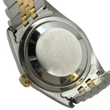 ロレックス ROLEX デイトジャスト 16233 アイボリーピラミッド ゴールド/ステンレススチール 自動巻き メンズ 腕時計