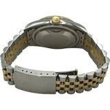 ロレックス ROLEX デイトジャスト 16233 アイボリーピラミッド ゴールド/ステンレススチール 自動巻き メンズ 腕時計