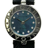 ブルガリ BVLGARI B-zero1 BZ22S ブルーシェル ステンレススチール クオーツ レディース 腕時計