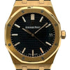 オーデマ・ピゲ AUDEMARS PIGUET ロイヤル オーク オートマティック 155000.R.OO.D002CR.01 ブラック ピンクゴールド 自動巻き メンズ 腕時計