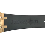 オーデマ・ピゲ AUDEMARS PIGUET ロイヤル オーク オートマティック 155000.R.OO.D002CR.01 ブラック ピンクゴールド 自動巻き メンズ 腕時計