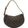 ルイ・ヴィトン LOUIS VUITTON ポシェット・クロワッサン M51510 ブラウン モノグラム レディース ハンドバッグ