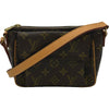 ルイ・ヴィトン LOUIS VUITTON ヴィバシテPM M51165 ブラウン モノグラムキャンバス レディース ショルダーバッグ