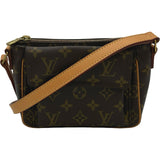 ルイ・ヴィトン LOUIS VUITTON ヴィバシテPM M51165 ブラウン モノグラムキャンバス レディース ショルダーバッグ