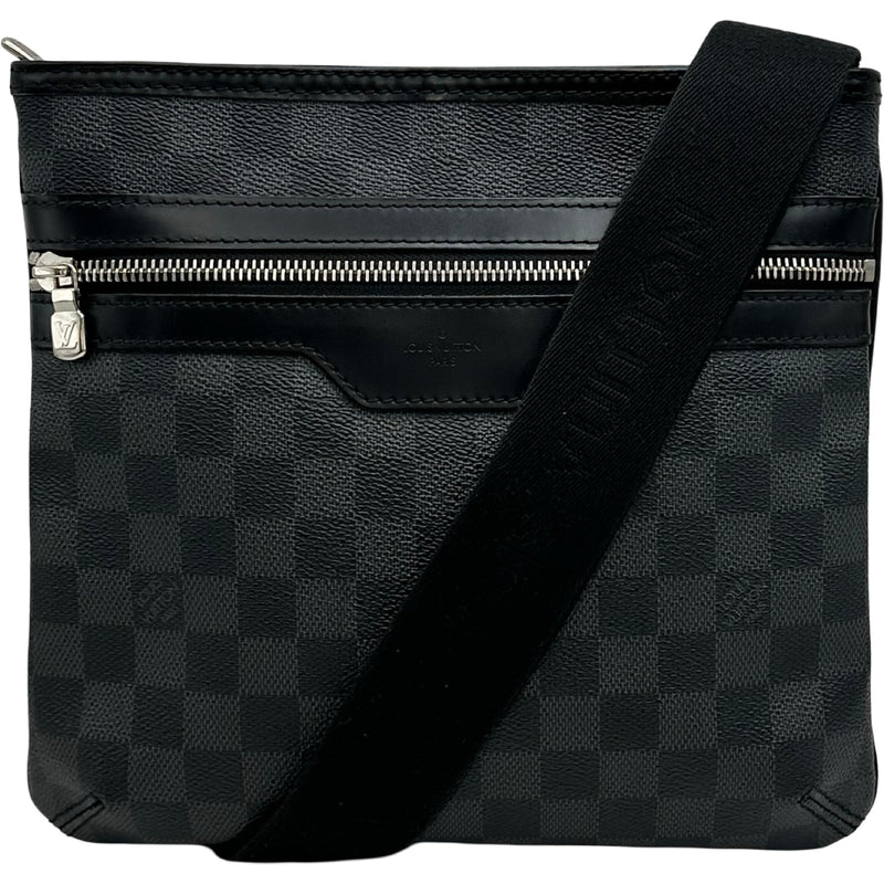 ヴィトン･ダミエグラフィット トマス  N58028【Aランク】【中古】 ルイ・ヴィトン LOUIS VUITTON トマス N58028 ブラック ダミエ・グラ