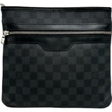 ルイ・ヴィトン LOUIS VUITTON トマス N58028 ブラック ダミエ・グラフィット メンズ ショルダーバッグ
