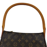 ルイ・ヴィトン LOUIS VUITTON ルーピングMM M51146 ブラウン モノグラム レディース ショルダーバッグ