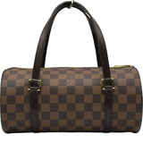 ルイ・ヴィトン LOUIS VUITTON パピヨンPM N51304 ブラウン ダミエ レディース ハンドバッグ