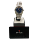 チューダー/チュードル TUDOR ロイヤル 28400-0006 ブルー ステンレススチール 自動巻き メンズ 腕時計