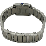 カルティエ Cartier タンク フランセーズ SM WSTA0065 シルバー ステンレススチール クオーツ レディース 腕時計