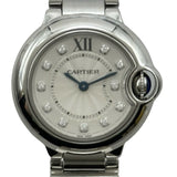 カルティエ Cartier バロンブルー ドゥ カルティエ 28mm WE902073 シルバー ステンレススチール クオーツ レディース 腕時計