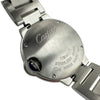 カルティエ Cartier バロンブルー ドゥ カルティエ 28mm WE902073 シルバー ステンレススチール クオーツ レディース 腕時計