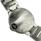 カルティエ Cartier バロンブルー ドゥ カルティエ 28mm WE902073 シルバー ステンレススチール クオーツ レディース 腕時計