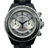 シャネル CHANEL J12 クロノグラフ スーパーレッジェーラ 41MM H2039 ブラック アルミ/セラミック 自動巻き メンズ 腕時計