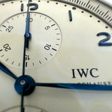 インターナショナルウォッチカンパニー IWC ポルトキーゼ クロノグラフ IW371446 ホワイト ステンレススチール 自動巻き メンズ 腕時計