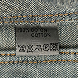ディオールオム DIOR HOMME ミリタリーデニムジャケット ブルー コットン メンズ デニムジャケット