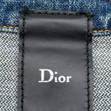 ディオールオム DIOR HOMME ミリタリーデニムジャケット ブルー コットン メンズ デニムジャケット