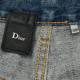 ディオールオム DIOR HOMME デニムパンツ ブルー コットン メンズ デニムパンツ