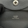 エルメス HERMES バスティア W刻印 グリメイヤー シルバー金具 エプソン ユニセックス コインケース
