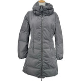 モンクレール MONCLER RENNE ダウンコート グレー ナイロン レディース ダウンジャケット