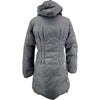 モンクレール MONCLER RENNE ダウンコート グレー ナイロン レディース ダウンジャケット