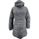 モンクレール MONCLER RENNE ダウンコート グレー ナイロン レディース ダウンジャケット
