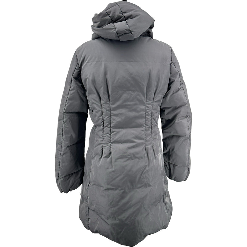 モンクレール MONCLER RENNE ダウンコート グレー ナイロン レディース